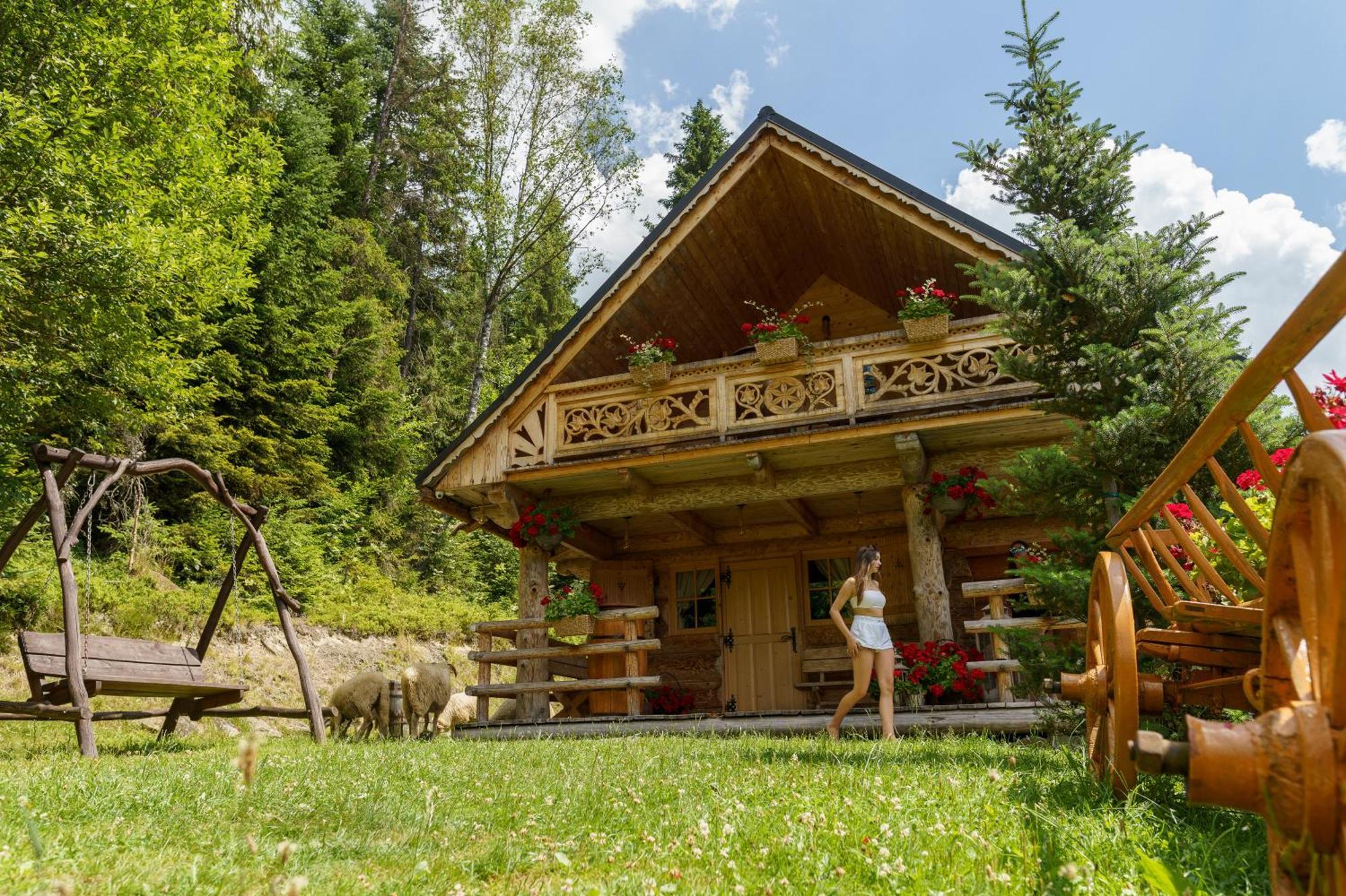 Lesna Bacowka Villa Nowy Targ Exterior foto