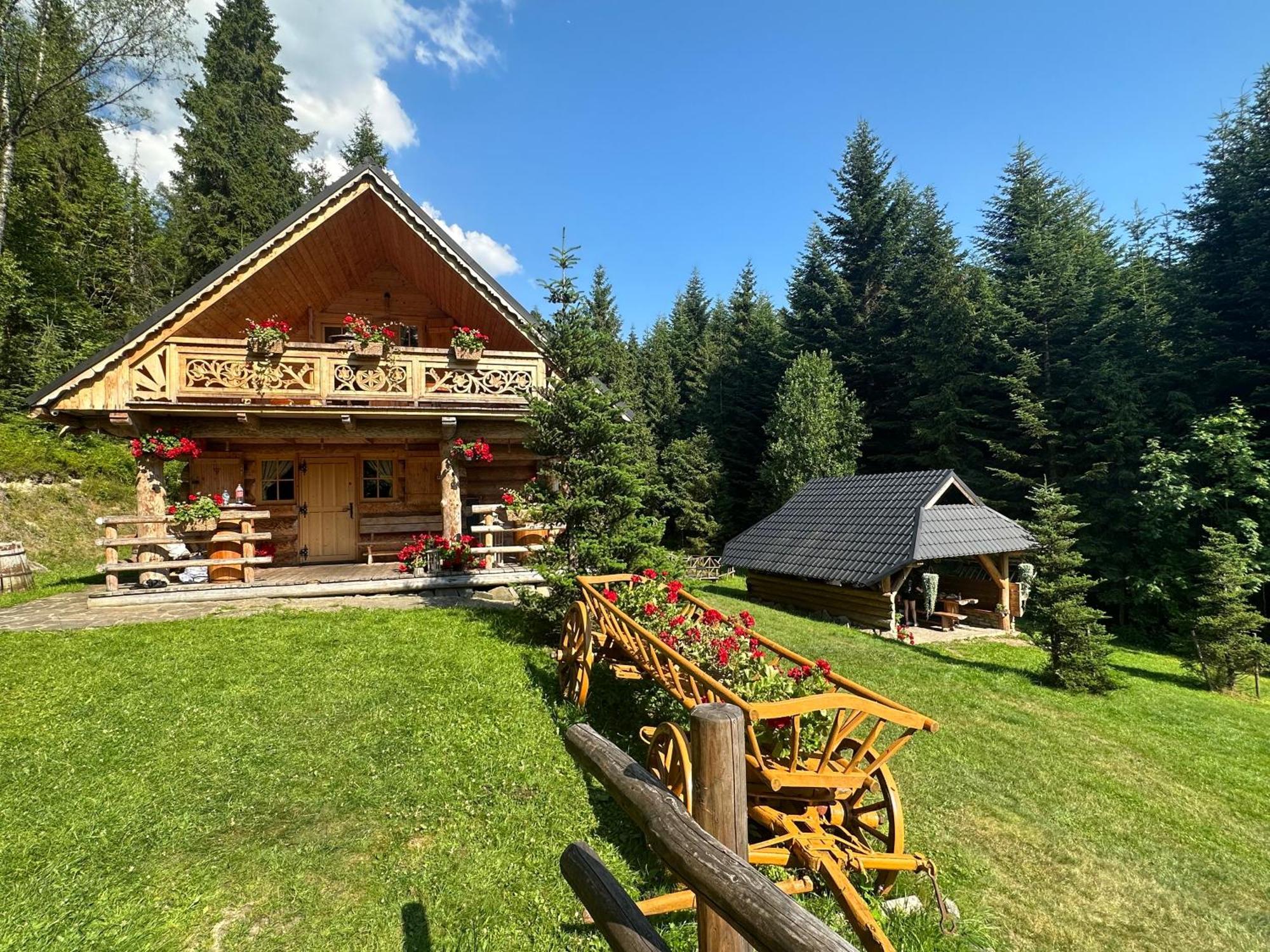 Lesna Bacowka Villa Nowy Targ Exterior foto