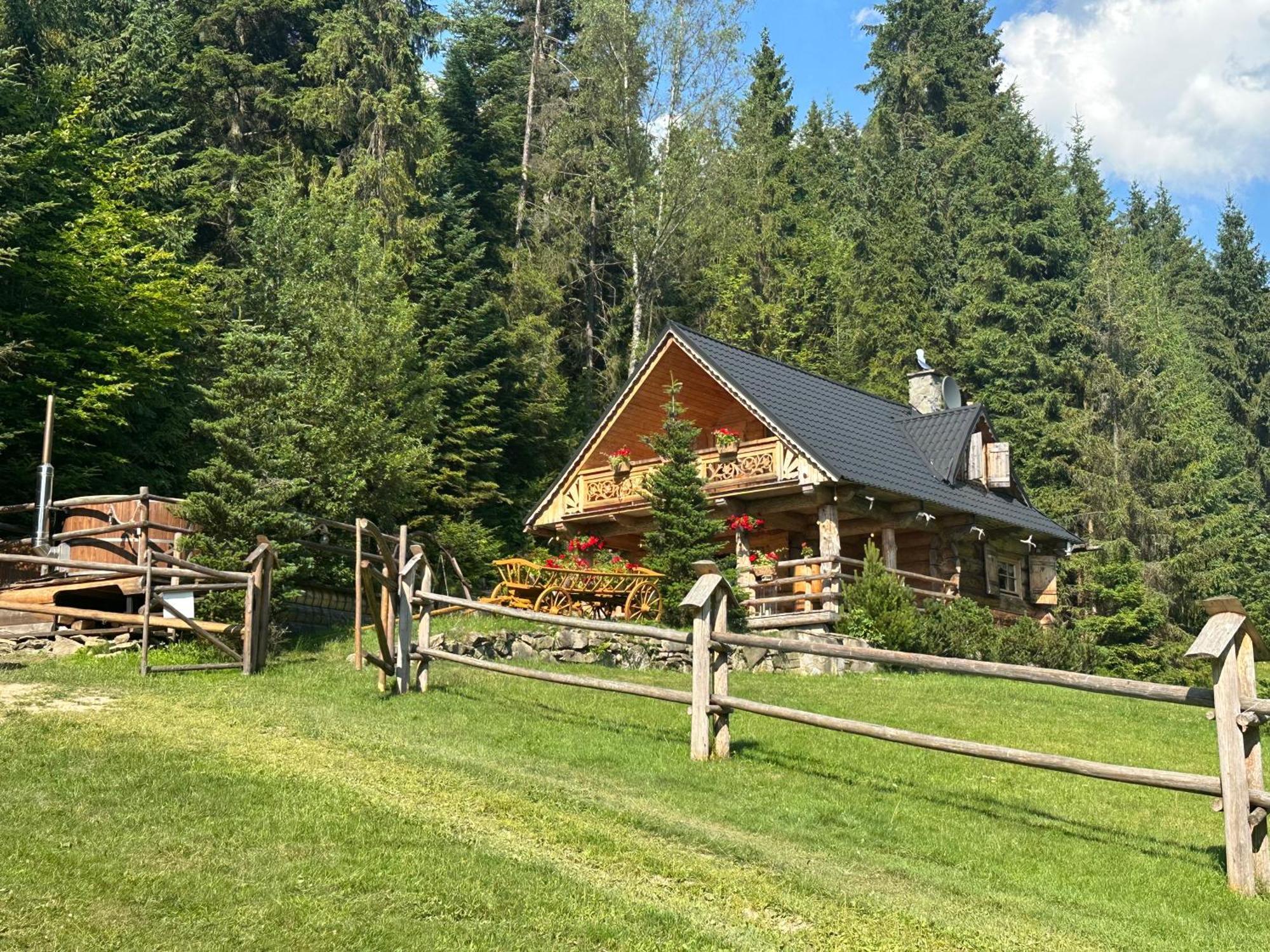 Lesna Bacowka Villa Nowy Targ Exterior foto