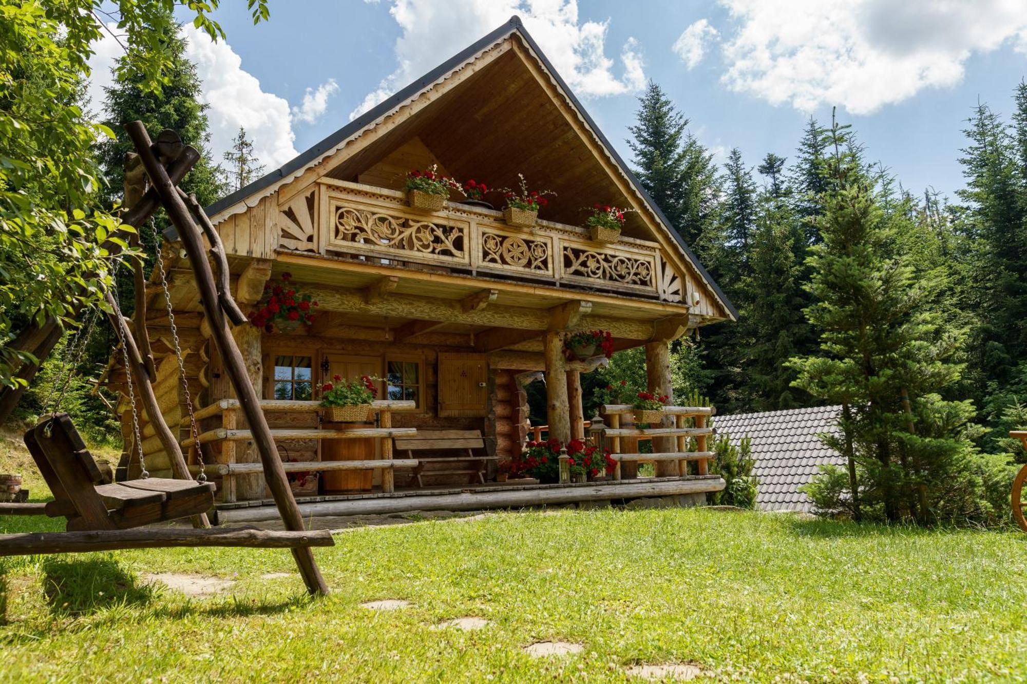 Lesna Bacowka Villa Nowy Targ Exterior foto