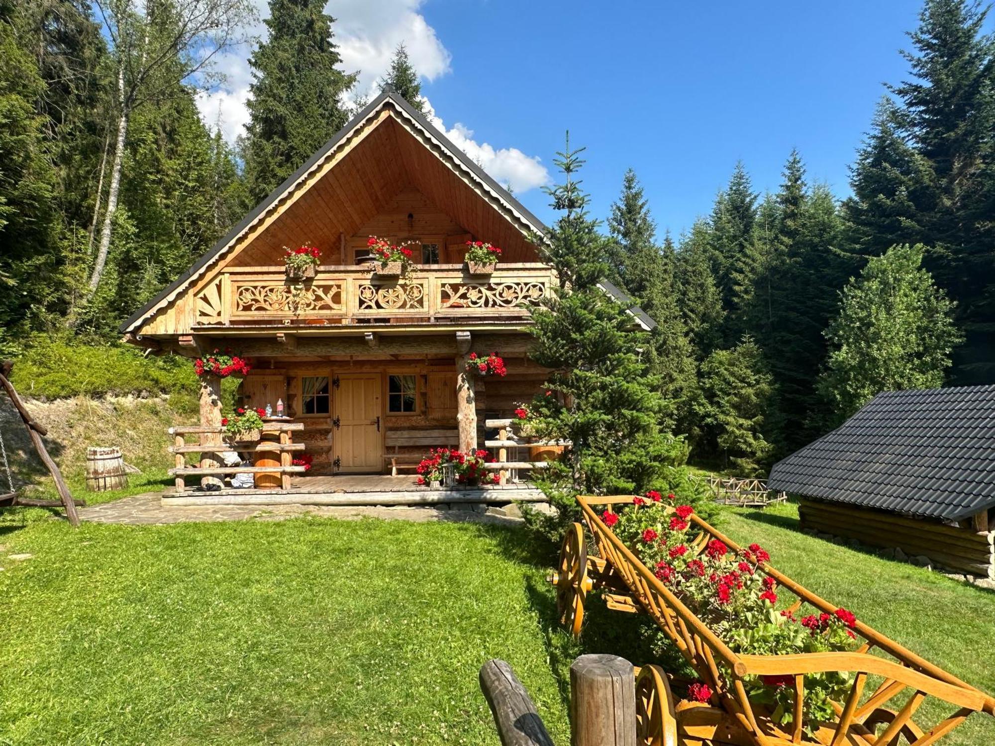 Lesna Bacowka Villa Nowy Targ Exterior foto