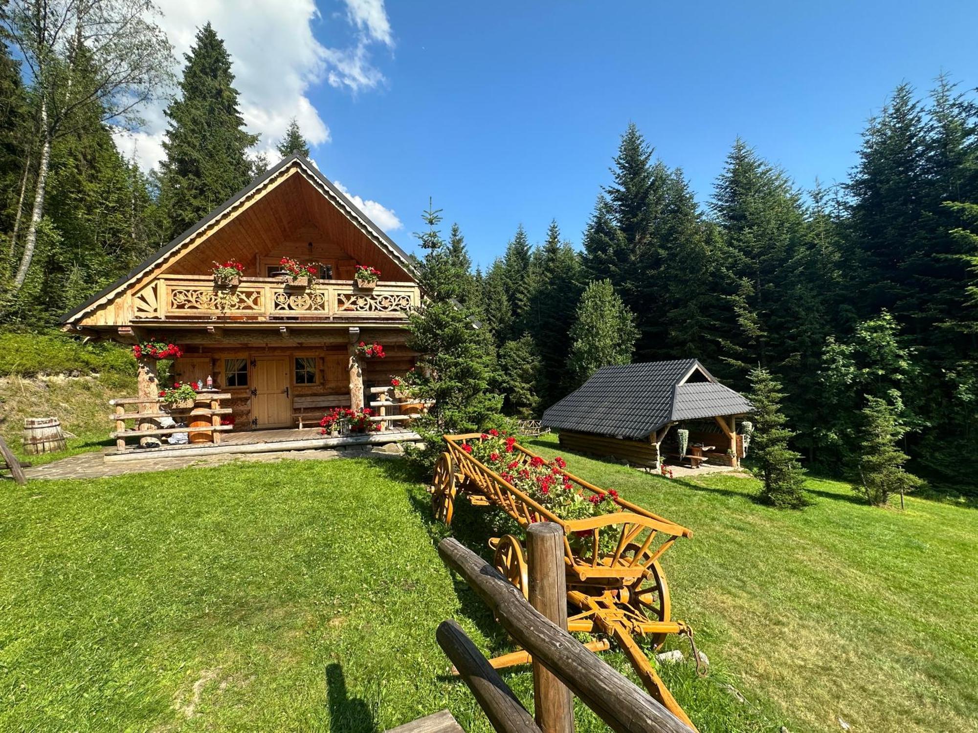 Lesna Bacowka Villa Nowy Targ Exterior foto